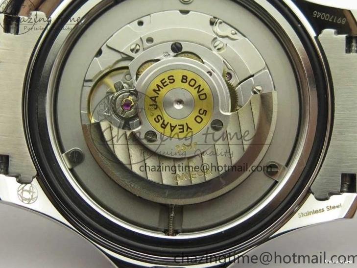 0206 Seamaster 300M Chronometer SS “007” Limited Edition OMF 1:1 Best Edition on SS Bracelet A2824 (Black Balance Wheel) V Seasonal 7952